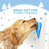 Lick Mat for Dogs, Puppies and Pets, Dog Lick Pad, Slow Feeder for Food, Treats, Blue