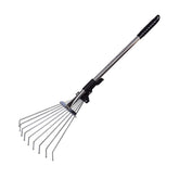 28 Inch Adjustable Foldable Garden Leaf Rack