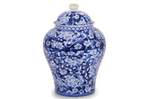 Blue & White Porcelain Plum Blossom Ginger Jar