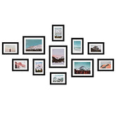 11 Pack Wooden Picture Frames 5x7 8x10 Gallery Wall Photo Frames Set