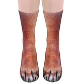 Funny Animal Paw Socks for Christmas Gift