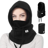 Balaclava Hood Scarf+Neck Warmer Suit for Men & Women