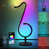 Music Sync Ambient LED Lamp Bluetooth Color Changing + Remote
