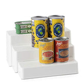 Kitchen Shelf Steps Organizer, White