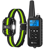 Dog Training Collar w/ 2600Ft Remote, Electronic w/ Beep, Vibration, Shock, Light & Keypad Lock Mode