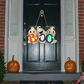 Halloween Door Sign Hanging Decoration
