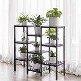 Bamboo Customizable Plant Stand Flower Pots Holder