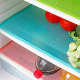 9 Pack Refrigerator Mats,Washable -Red/3Green/3Blue