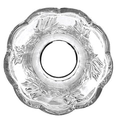 Large Flower Vase Tulips Pattern Glass Thickening for Home Decoration