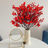 6 Pcs Baby's Breath Artificial Flowers Christmas Decoration