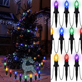 24.2 feet 20 LED C9 Christmas Pathway Lights