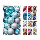 31pcs 2.75in & 1.97in Shatterproof Balls for Christmas Decoration
