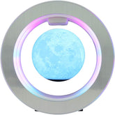 3D Floating Moon Lamp Illusion Color Changing Table Night Light Desk Lamps