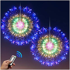 2Pack Starburst Christmas 200 Firework Lights