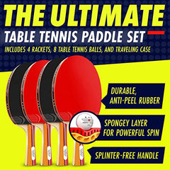 Ping Pong/Table Tennis Paddles