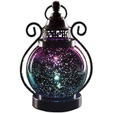 Decorative Color Changing with 2 Timer Modes, Hanging Moroccan Lamp Mercury Glass Sphere Globe lights