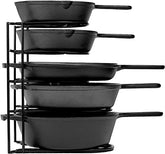 Heavy Duty Pan Organizer, 5 Tier Rack - Holds up to 50 LB - No Assembly Required