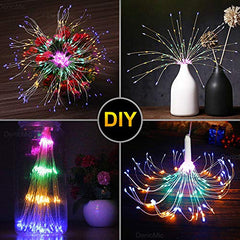 2Pack Starburst Christmas 200 Firework Lights