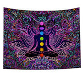 Seven Chakra Tapestry - Bohemian Mandala Yoga Meditation Wall Decoration
