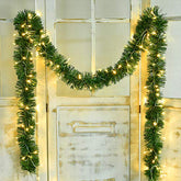 16.5 Ft Christmas Garland w/ 50 LED Light
