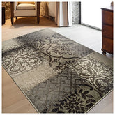 Beige Brown Bristol Area Rug (5' x 8')