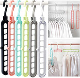 Pack of 6 Multifunctional Closet Organizers and Storage,College Dorm Room Essentials