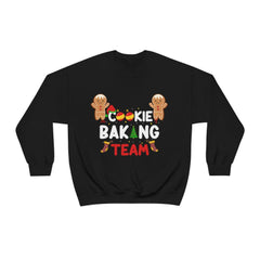 Cookie Baking Team Ugly Christmas Unisex Heavy Blendâ„?Crewneck Sweater Sweatshirt