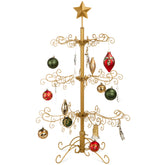 3ft Wrought Stand Iron Ornament Display Christmas Tree