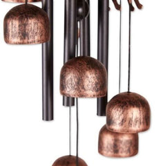 26 Bronze Cats Wind Chimes
