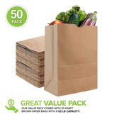 52 Lb Brown Paper Bags (50 Count)