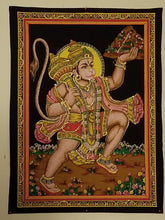 Huge Cotton Fabric Monkey God Hanuman Tapestry 43 X 30