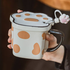 Cat's Claw Ceramic Mug