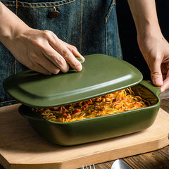 Ceramic Baking Dish With Lid
