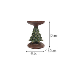 Christmas Tree Resin Candle Holder
