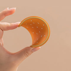 Creative Hamburger Shape Coaster Set