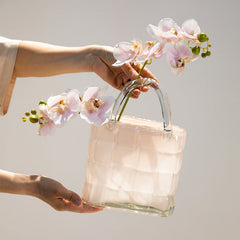 Creative Handbag Glass Vase