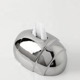 Croissant Shaped Ceramic Tissue Storage Box