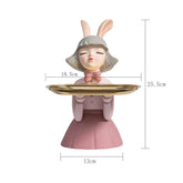 Rabbit Girl Resin Storage