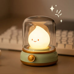 Retro Small Flame Night Light