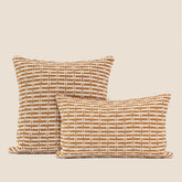 Woven Grid Throw Pillow Cover