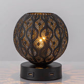 Wrought Iron Table Lamp