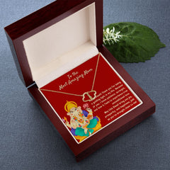 Special Diwali Sale! To My Amazing Mom Diwali Ganesh Blessing Everlasting Love Necklace
