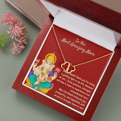 Special Diwali Sale! To My Amazing Mom Diwali Ganesh Blessing Everlasting Love Necklace