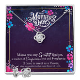 1 Love Knot Earring & Necklace Set