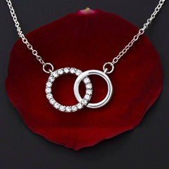 To My Wife The Perfect Pair Necklace, Perfect for Valentines Day