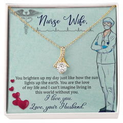 Copy of To my nurse wife Alluring Beauty Necklace
