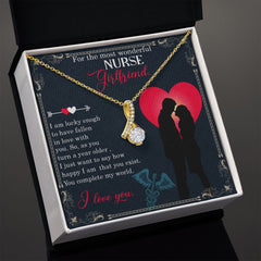 Copy of For the most wonderful nurse girlfriend Alluring Beauty Necklace