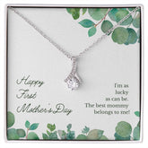 Happy First Mother's Day Alluring Beauty Necklace
