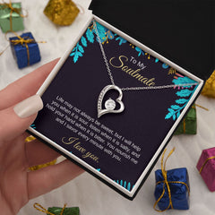 To My Soulmate I love you Forever Necklace, Perfect gift for her