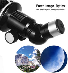 Telescope for Kids Beginners Adults, 70mm Refractor Telescope / Adjustable Tripod